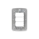Placa+Suporte 4X2 De 3 Postos Branca, Schneider Electric, S3B57230 3