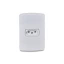 Conjunto Tomada Br 2P+T 10A 250V Branco, Schneider Electric, S3B60340 5