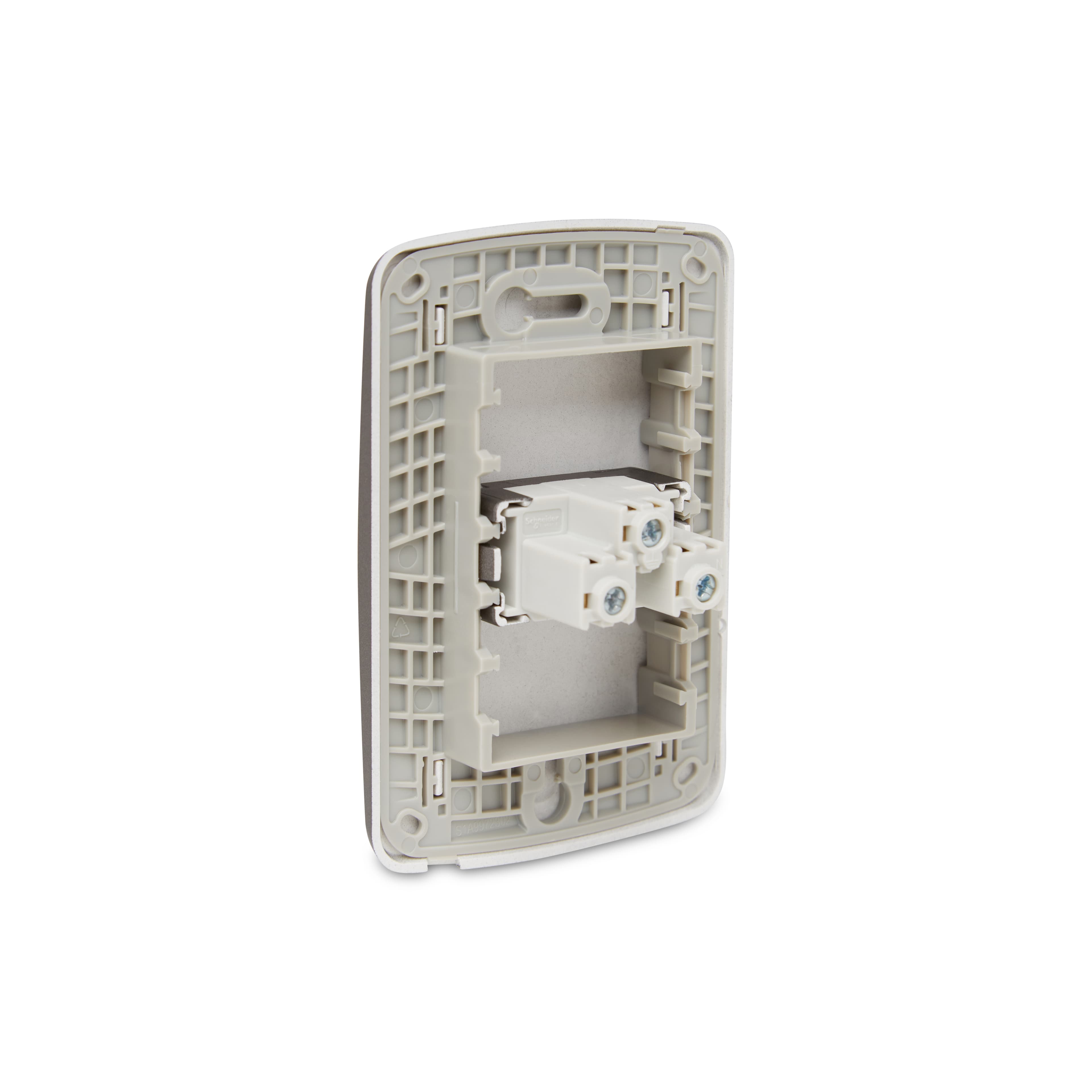 Conjunto Tomada Br 2P+T 10A 250V Com Placa Grafite, Schneider Electric, S3B60341