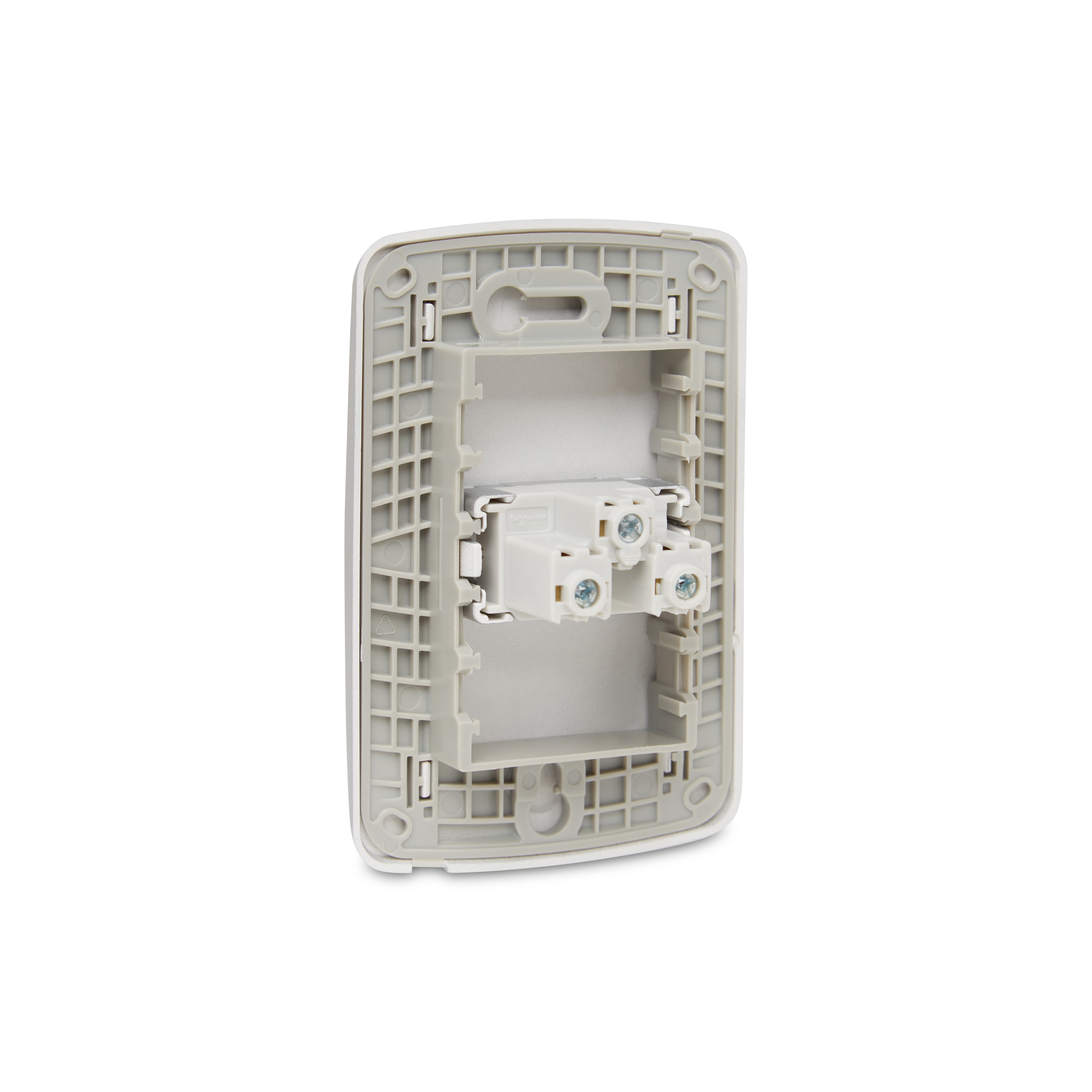Conjunto Tomada Br 2P+T 10A 250V Com Placa Aluminio, Schneider Electric, S3B60342
