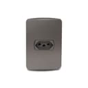 Conjunto Tomada Br 2P+T 20A 250V Com Placa Grafite, Schneider Electric, S3B60351 3