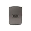 Conjunto Tomada Br 2P+T 20A 250V Com Placa Grafite, Schneider Electric, S3B60351 6