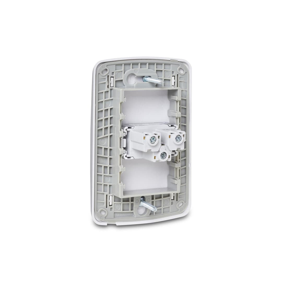 Conjunto Tomada Br 2P+T 20A 250V Com Placa Aluminio, Schneider Electric, S3B60352