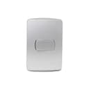 Conjunto Interruptor Simples 10Ax 250V Com Placa Aluminio, Schneider Electric, S3B62012 3