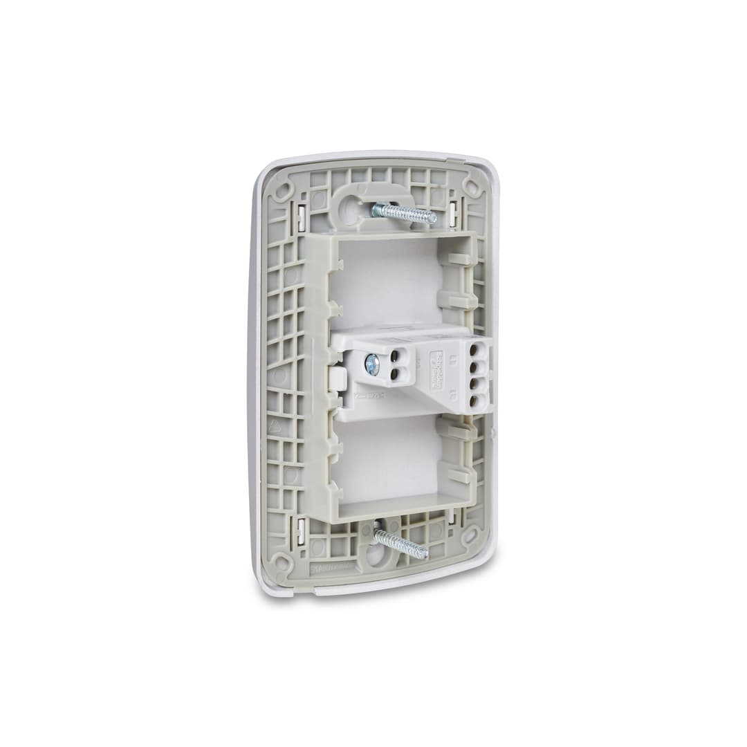 Conjunto Interruptor Paralelo 10Ax 250V Com Placa Aluminio, Schneider Electric, S3B62032