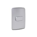 Conjunto Interruptor Paralelo 10Ax 250V Com Placa Aluminio, Schneider Electric, S3B62032 5
