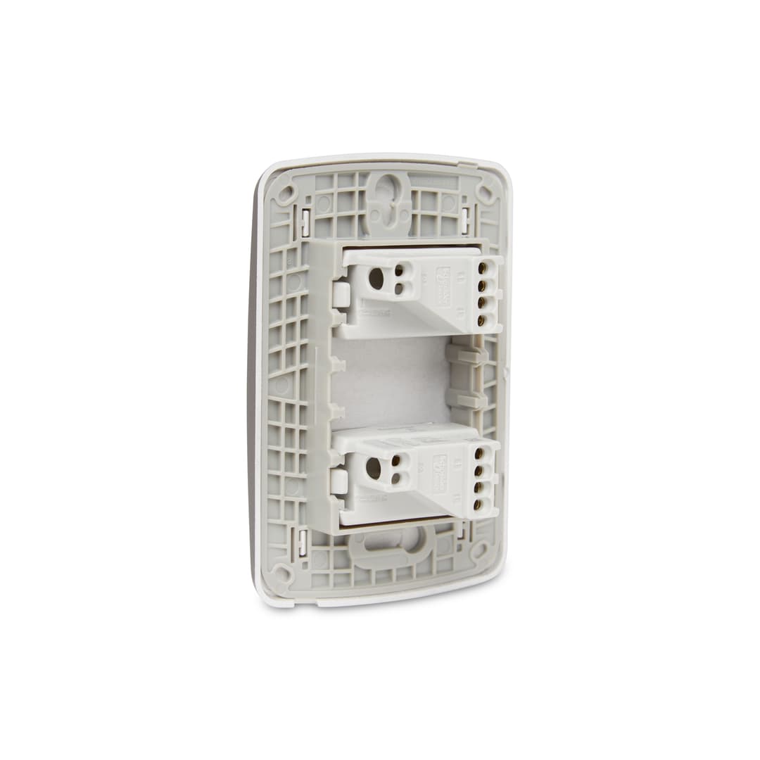 Conjunto 2 Interruptores Simples 10Ax 250V Com Placa Grafite, Schneider Electric, S3B62111