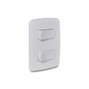 Conjunto 2 Interruptores Paralelos 10Ax 250V Branco, Schneider Electric, S3B62130 1