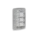 Conjunto 3 Interruptores Simples 10Ax 250V Branco, Schneider Electric, S3B62210 4