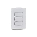 Conjunto 3 Interruptores Simples 10Ax 250V Branco, Schneider Electric, S3B62210 0