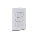 Conjunto 3 Interruptores Paralelos 10Ax 250V Branco, Schneider Electric, S3B62230 5