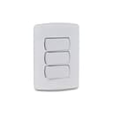 Conjunto 1 Interruptor Simples + 2 Interruptores Paralelos 10Ax 250V Branco, Schneider Electric, S3B62290 3