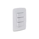 Conjunto 1 Interruptor Simples + 2 Interruptores Paralelos 10Ax 250V Branco, Schneider Electric, S3B62290 4