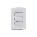 Conjunto 1 Interruptor Simples + 2 Interruptores Paralelos 10Ax 250V Branco, Schneider Electric, S3B62290 6