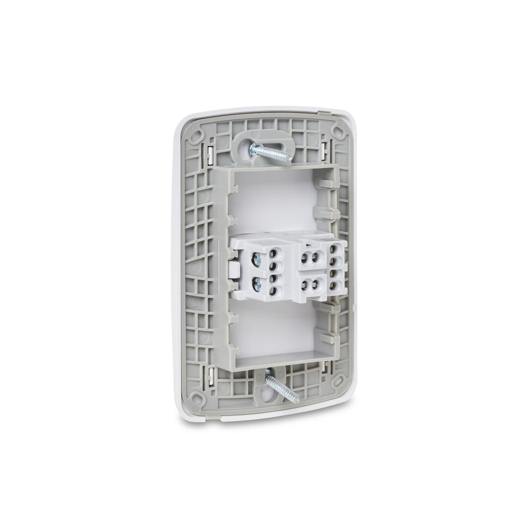 Conjunto Interruptor Bipolar Paralelo 10Ax 250V Branco, Schneider Electric, S3B62430