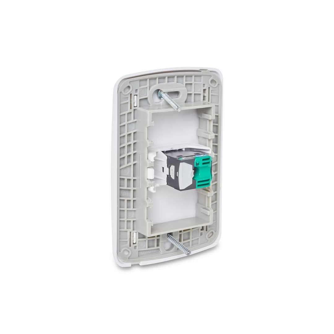 Conjunto Tomada Rj45 (8 Fios) Utp Cat.5E Branco, Schneider Electric, S3B64100