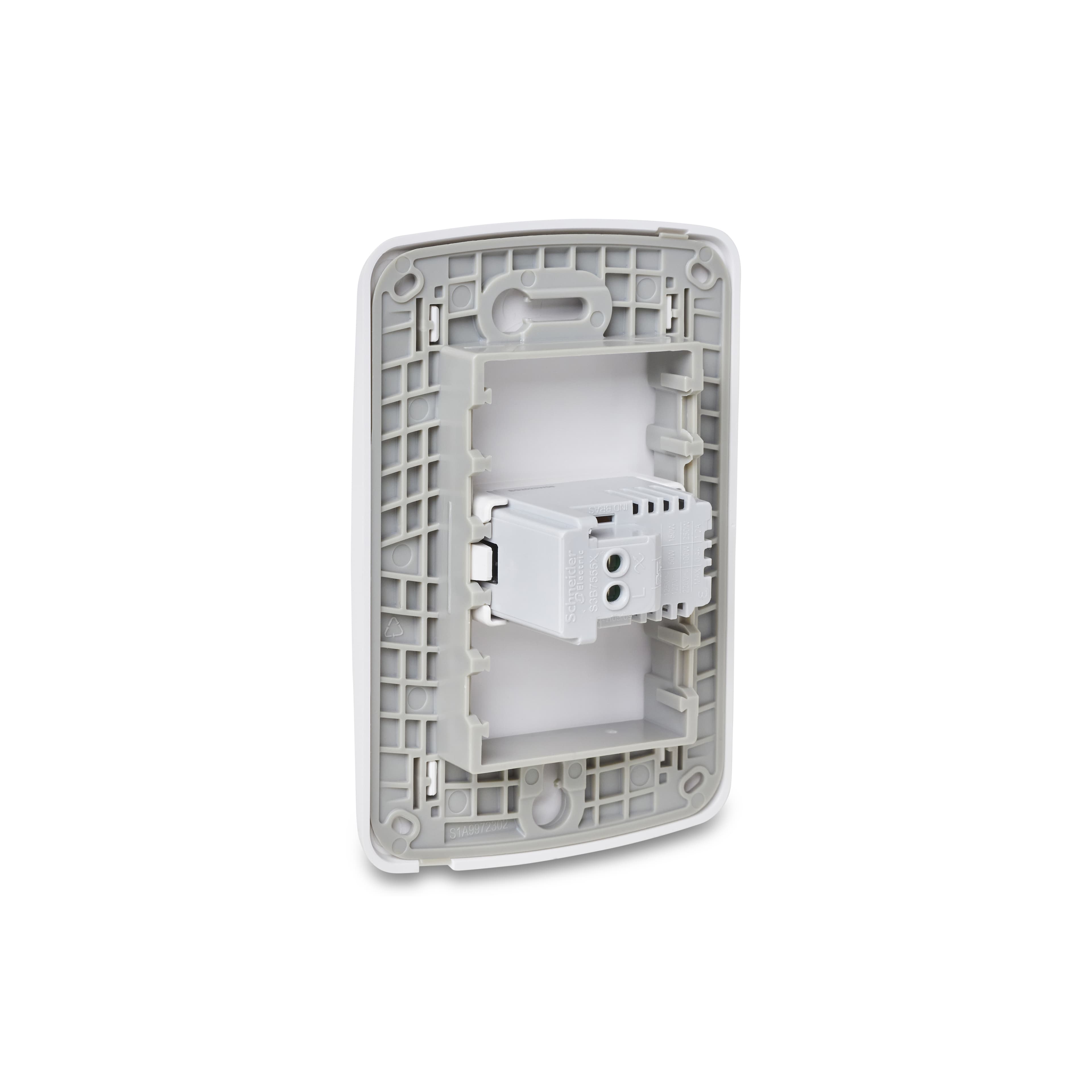 Conjunto Dimmer Rotativo 127/220V Para Lampadas Led Branco, Schneider Electric, S3B65550