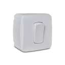 Caixa De Sobrepor Com 1 Interruptor Simples 10Ax 250V Branca, Schneider Electric, S3B66100 6