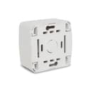 Caixa De Sobrepor Com 2 Interruptores Simples 10Ax 250V Branca, Schneider Electric, S3B66110 2