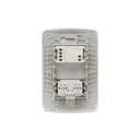 Conjunto Interruptor Simples 10Ax + Tomada Br 2P+T 10A 250V Com Placa Grafite, Schneider Electric, S3B69031 4