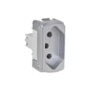 Modulo Tomada Br 2P+T 10A 250V 1M Aluminio, Schneider Electric, S3B70342 5