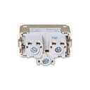 Modulo Tomada Br 2P+T 20A 250V 1M Dourado, Schneider Electric, S3B70353 4