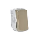 Modulo Interruptor Simples 10Ax 250V 1M Dourado, Schneider Electric, S3B72013 0