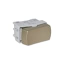 Modulo Interruptor Simples 10Ax 250V 1M Dourado, Schneider Electric, S3B72013 3