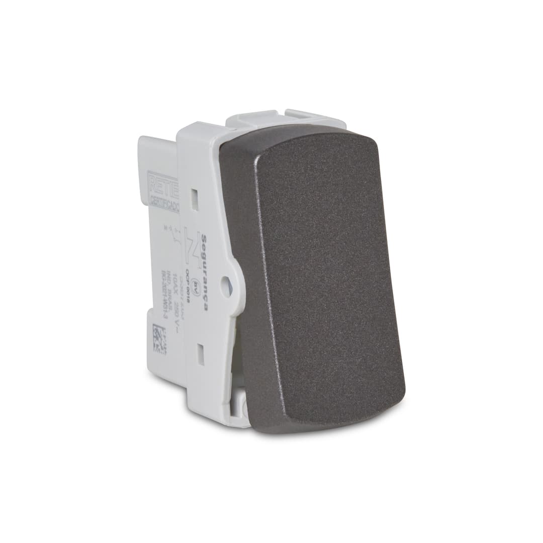 Modulo Interruptor Paralelo 10Ax 250V 1M Grafite, Schneider Electric, S3B72031