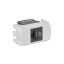 Modulo Tomada Rj45 (8 Fios) Utp Cat.5E Toolless 1M Branco, Schneider Electric, S3B74100 3