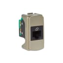 Modulo Tomada Rj45 (8 Fios) Utp Cat.5E Toolless 1M Dourado, Schneider Electric, S3B74103 0