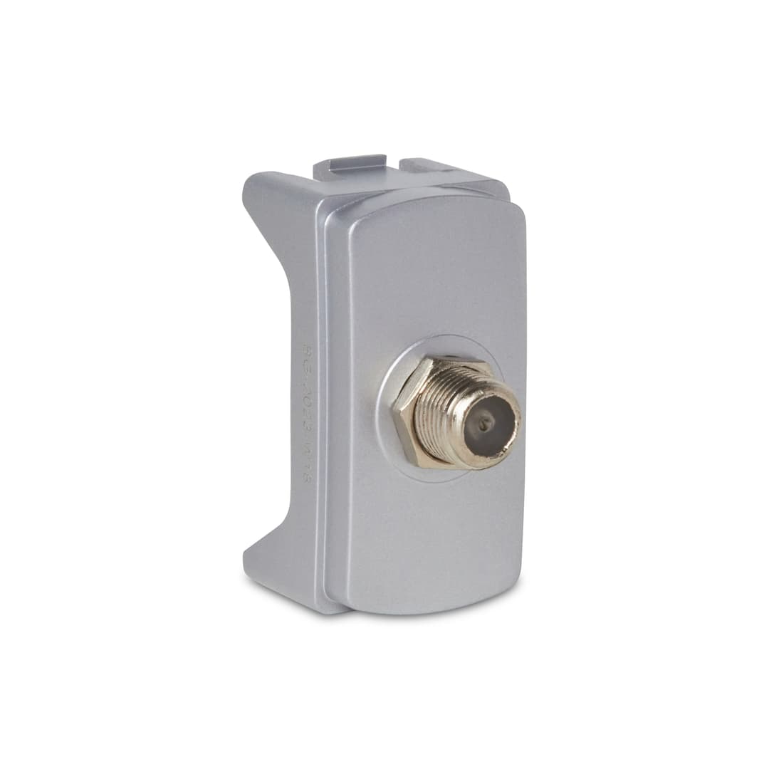 Modulo Tomada Para Antena De Tv (P/ Cabo Coaxial Tipo F) 1M Al, Schneider Electric, S3B74682