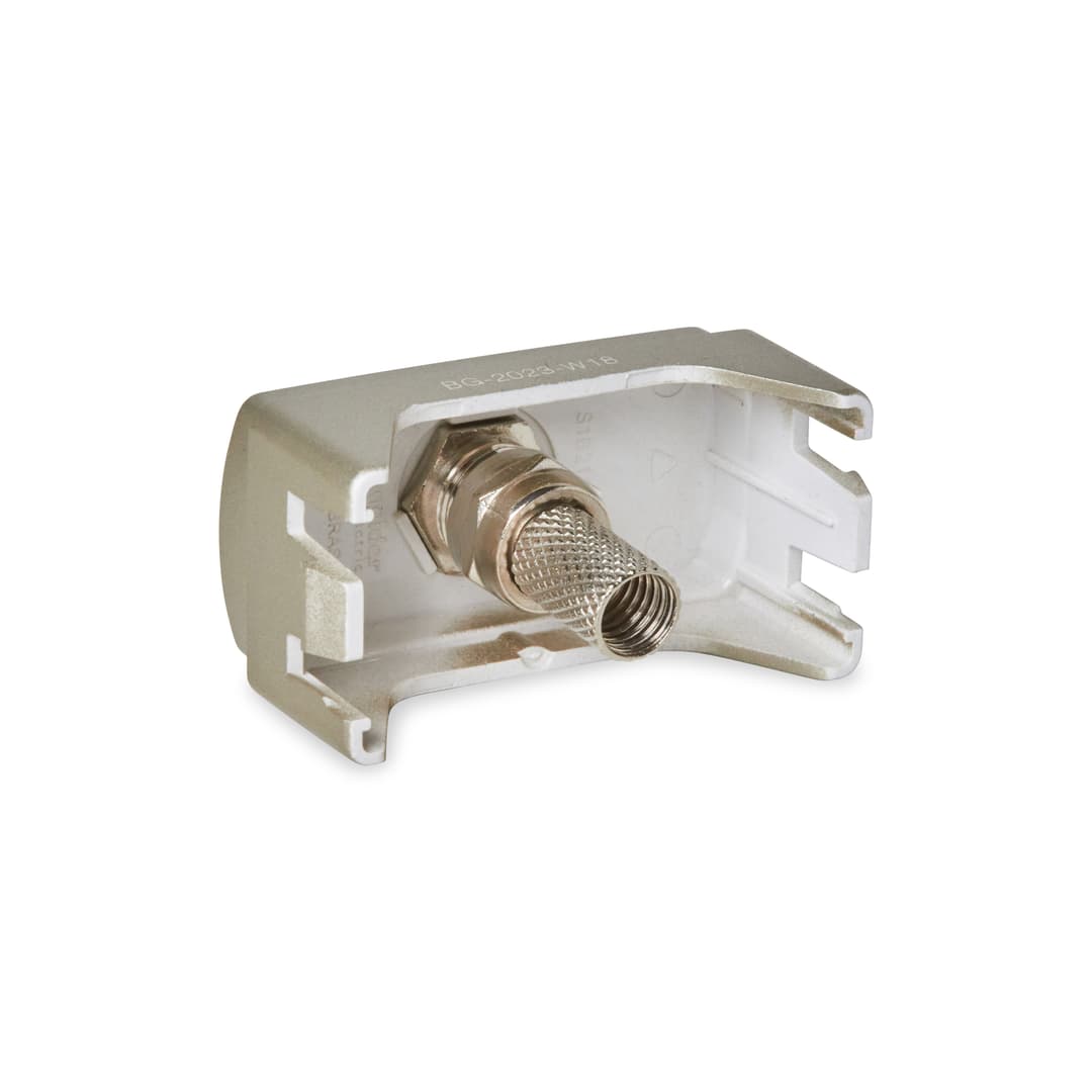 Modulo Tomada Para Antena De Tv (P/ Cabo Coaxial Tipo F) 1M Dourado, Schneider Electric, S3B74683