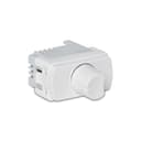 Modulo Dimmer Rotativo 127/220V Para Lampadas Led 1M Branco, Schneider Electric, S3B75550 3