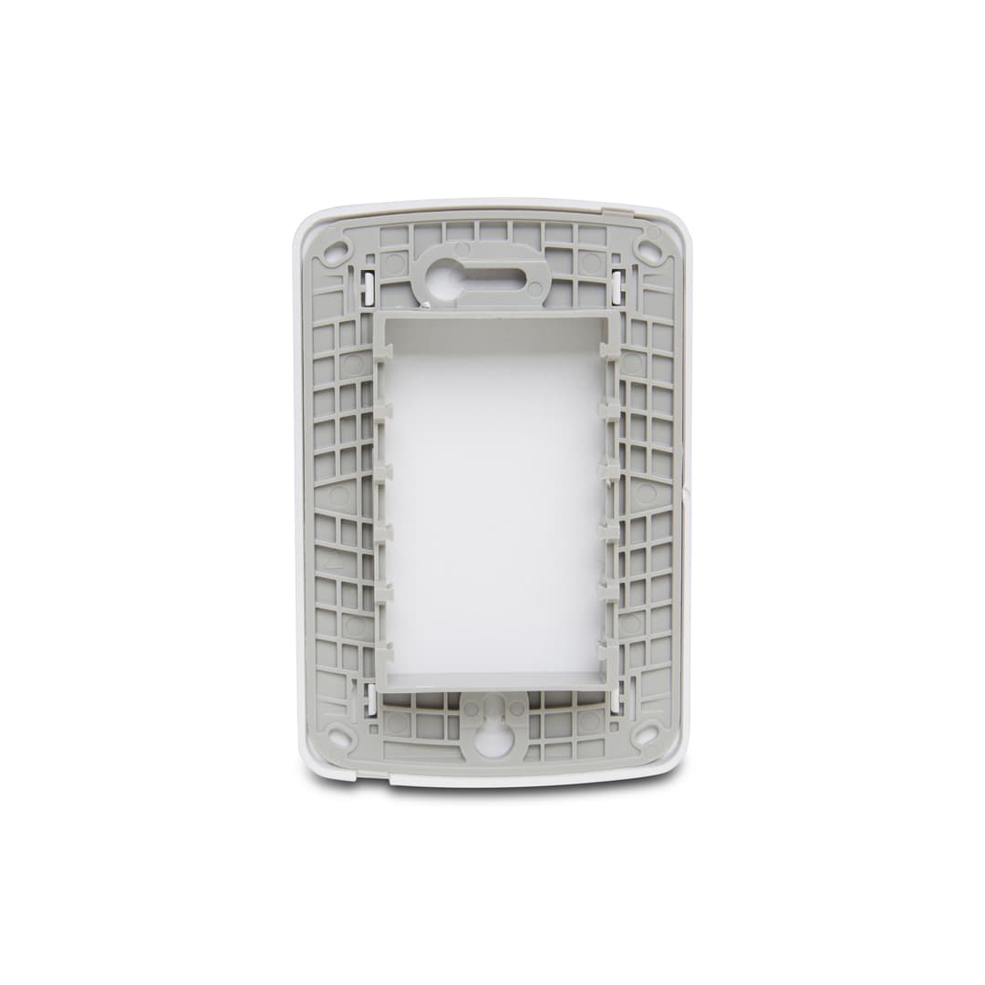Placa+Suporte 4X2 Cega Aluminio, Schneider Electric, S3B77102