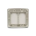Placa+Suporte 4X4 Cega Grafite, Schneider Electric, S3B77401 4