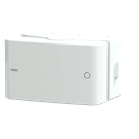 Modulo Interruptor Bipolar Simples 10Ax 250V 1M Branco Fosco, Schneider Electric, S400407 5