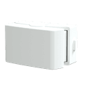 Modulo Interruptor Intermediario 10Ax 250V 1M Branco Fosco, Schneider Electric, S400507 5