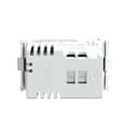 Modulo Tomada Carregador Usb 1A 127/220V Tipo A 1M Branco Fosco, Schneider Electric, S401507 1