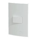 Conjunto Interruptor Simples 10Ax 250V Branco Fosco, Schneider Electric, S411007 5
