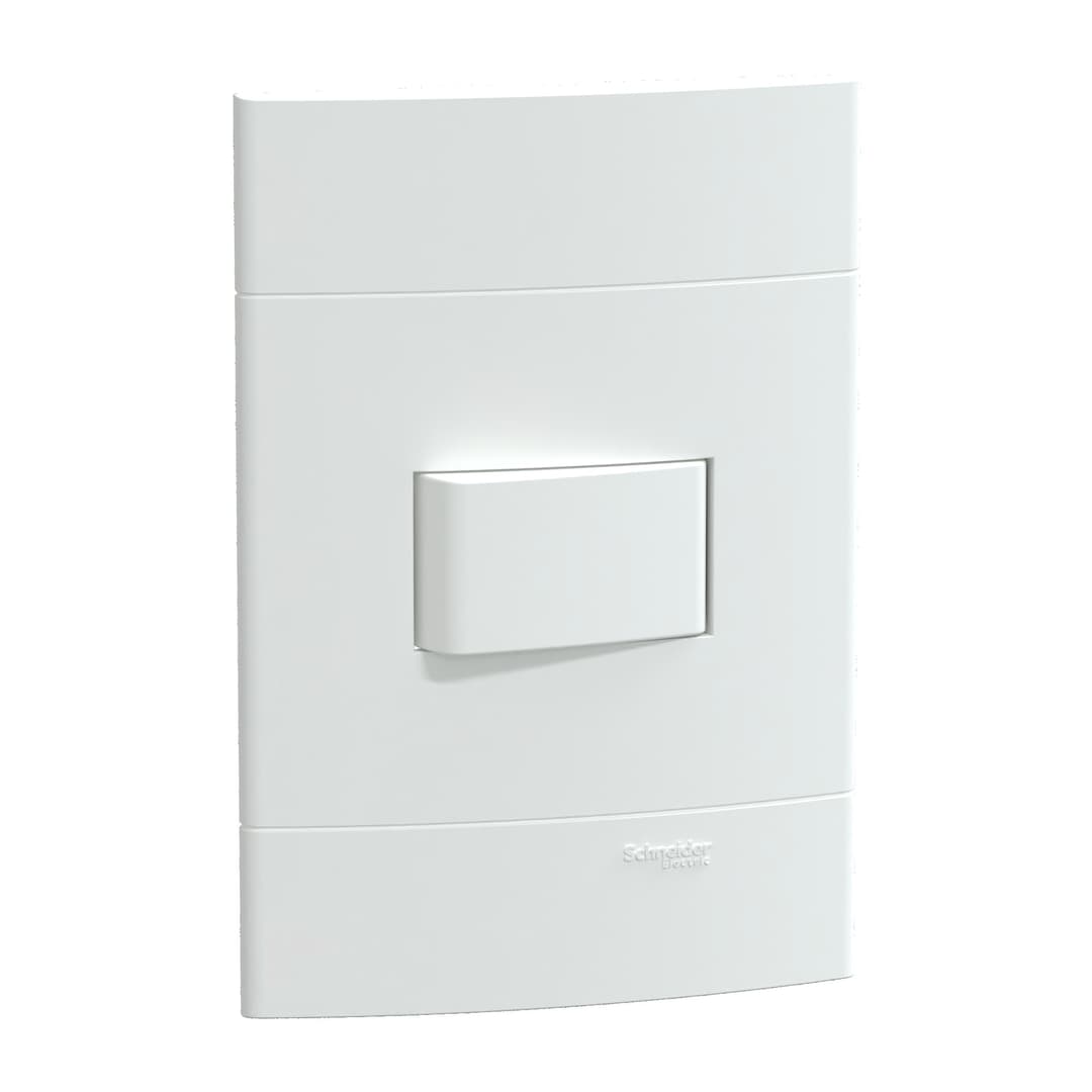 Conjunto Interruptor Paralelo 10Ax 250V Branco Fosco, Schneider Electric, S411017