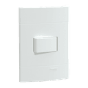 Conjunto Interruptor Paralelo 10Ax 250V Branco Fosco, Schneider Electric, S411017 3