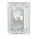 Conjunto Tomada Br 2P+T 10A 250V Branco Fosco, Schneider Electric, S411107 1