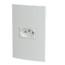 Conjunto Tomada Br 2P+T 20A 250V Branco Fosco, Schneider Electric, S411117 5