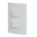 Conjunto 2 Interruptores Simples 10Ax 250V Branco Fosco, Schneider Electric, S412007 2