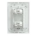 Conjunto 2 Tomadas Br 2P+T 10A 250V Branco Fosco, Schneider Electric, S412107 1