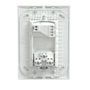 Conjunto 1 Interruptor Simples + 1 Tomada Br 2P+T 10A 250V Branco Fosco, Schneider Electric, S412907 1
