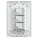 Conjunto 3 Interruptores Simples 10Ax 250V Branco Brilhante, Schneider Electric, S413020 0