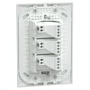 Conjunto 3 Interruptores Simples 10Ax 250V Branco Brilhante, Schneider Electric, S413020 3