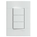 Conjunto 3 Interruptores Simples 10Ax 250V Branco Brilhante, Schneider Electric, S413020 4